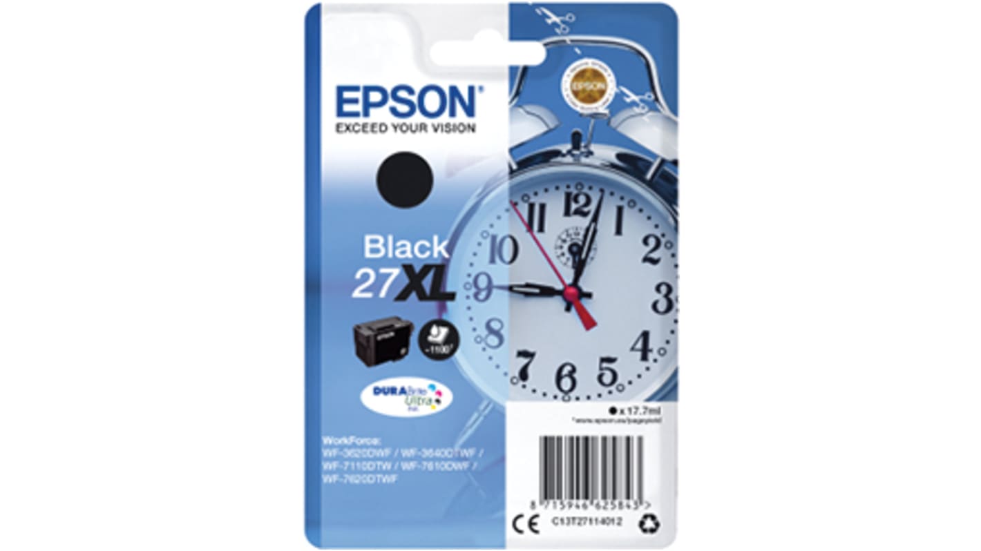 Epson C13T27114012 Black Ink Cartridge