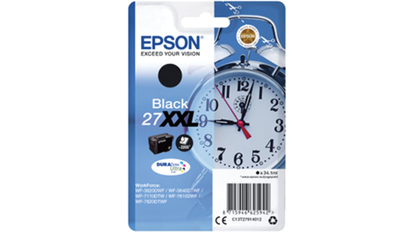 Epson C13T27914012 Black Ink Cartridge