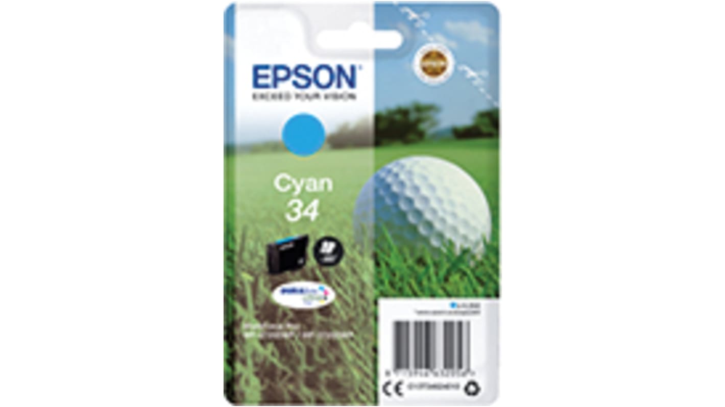 Epson C13T34624010 Blue Ink Cartridge