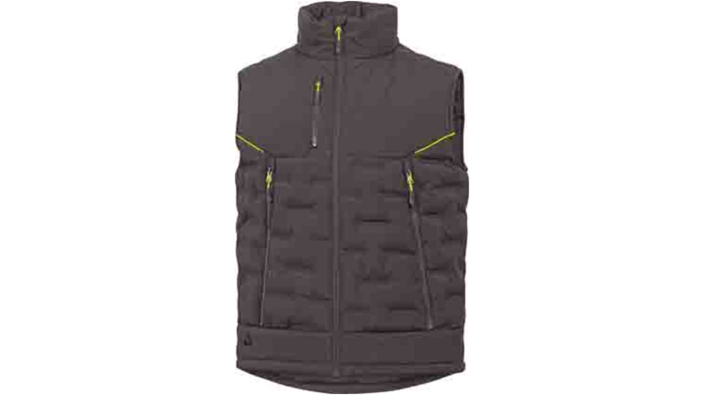 Bodywarmer Delta Plus Unisexe, Gris/Jaune, taille S, Résistant au froid