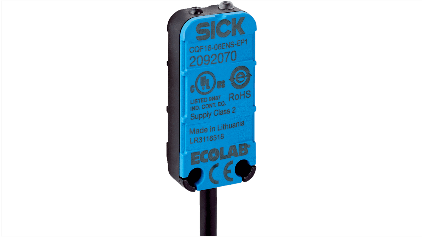 Rs-Online Sensore di prossimità a parallelepipedo SICK rilevamento 6 mm 10 → 30 V c.c