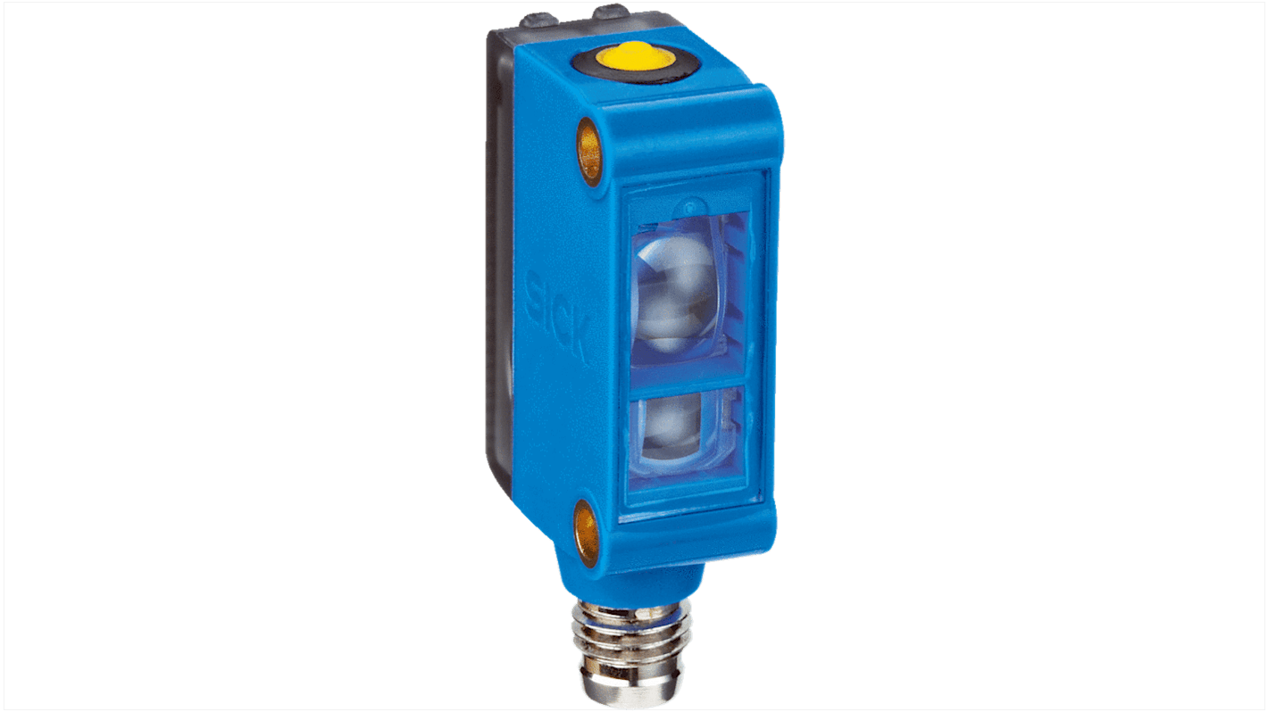 SICK KTM Prime Kontrastsensoren 12,5 mm, IP67, PNP 50 mA, 12 → 24 V dc