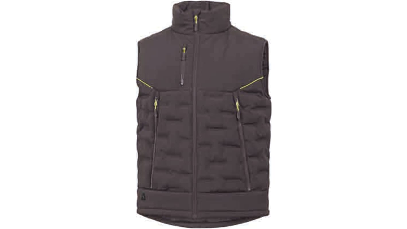 Corpetto Grigio/Giallo Delta Plus, 3XL, Unisex, Resistente al freddo