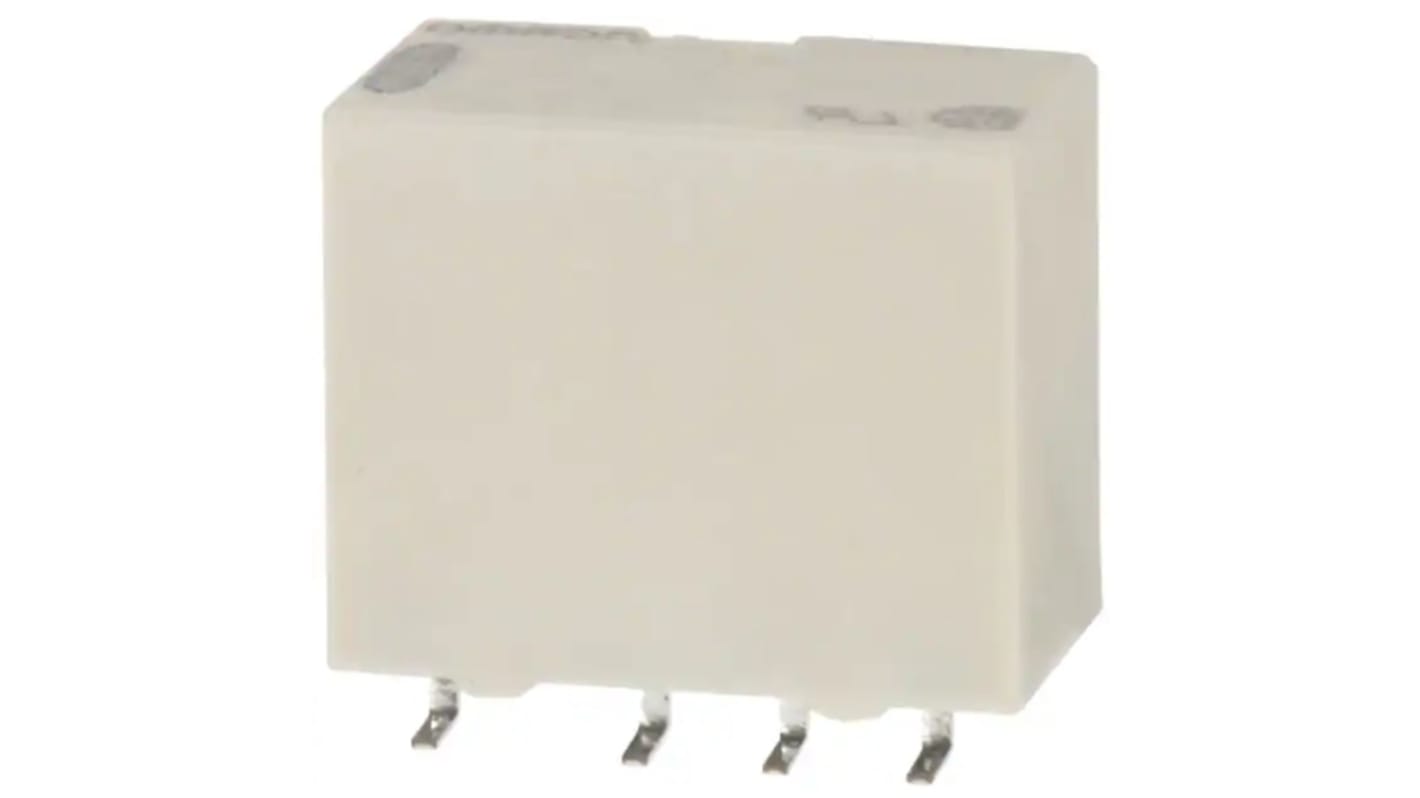 Omron G6J Signalrelais SMD Printrelais, 24V dc Spule, 2-poliger Wechsler, 1A, 125V ac / 110V dc, SMD
