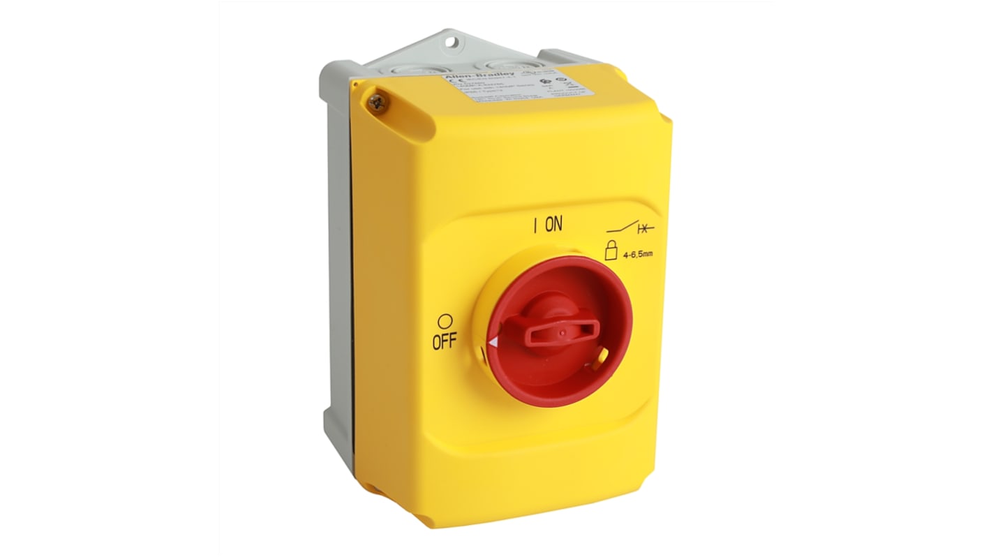 Interruptor manual Allen Bradley, para usar con 140MP