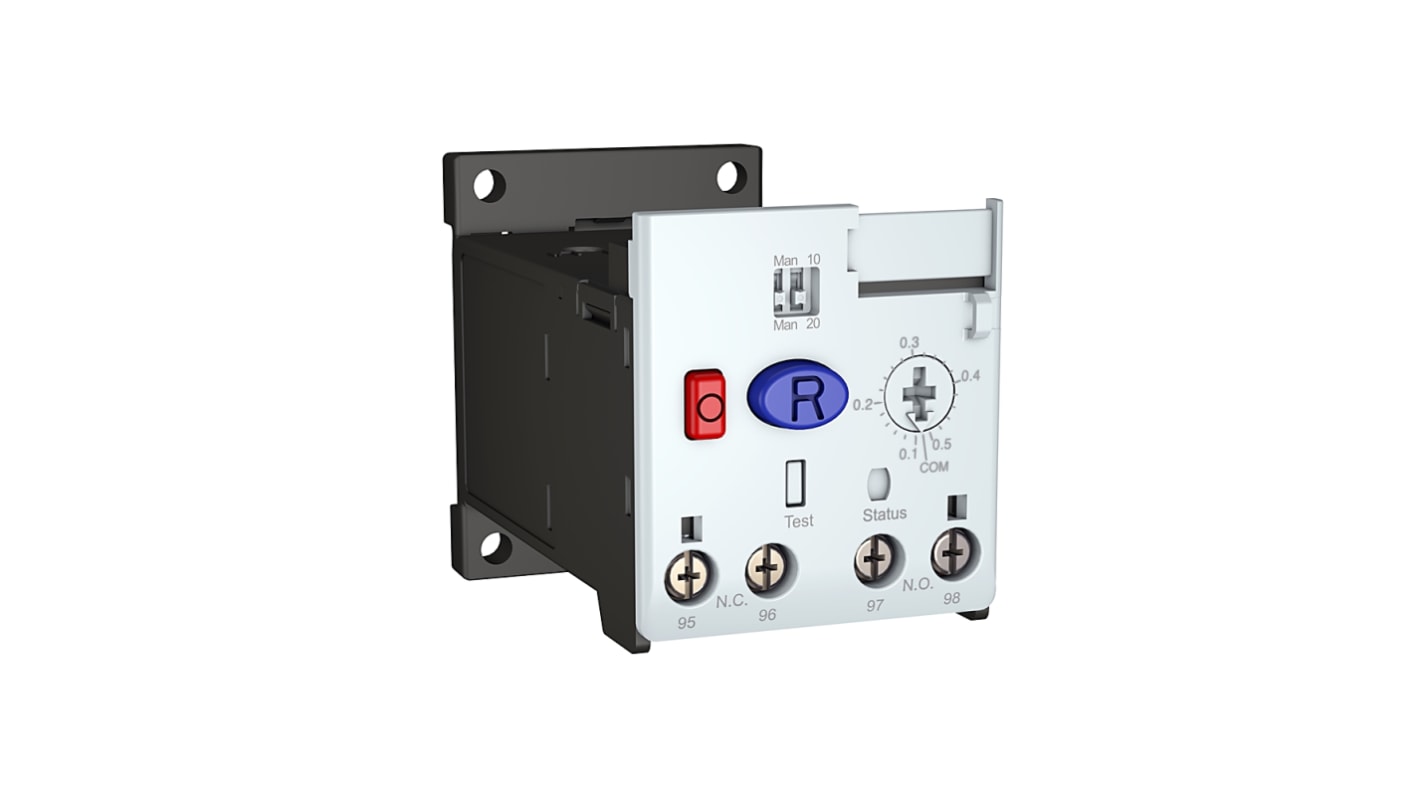 Allen Bradley Overload Relay 1NC + 1NO, 3.2 → 16.0 A F.L.C, 16 A Contact Rating, 3P, Bulletin
