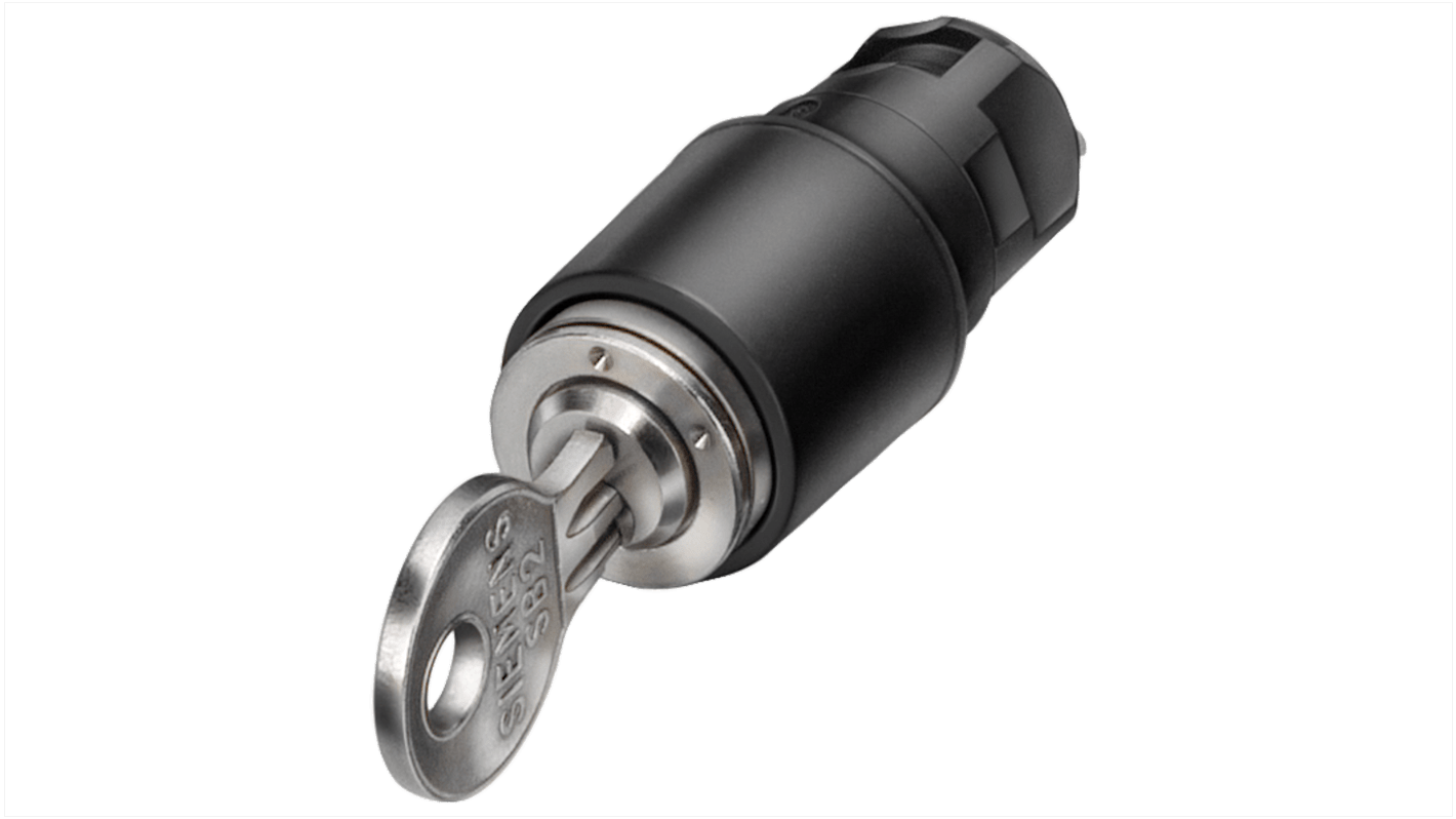 Siemens SIRIUS 3-position Key Switch Head, Latching, 16mm Cutout