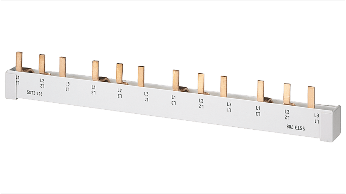 Siemens SENTRON 3 Phase Busbar, 18mm Pitch