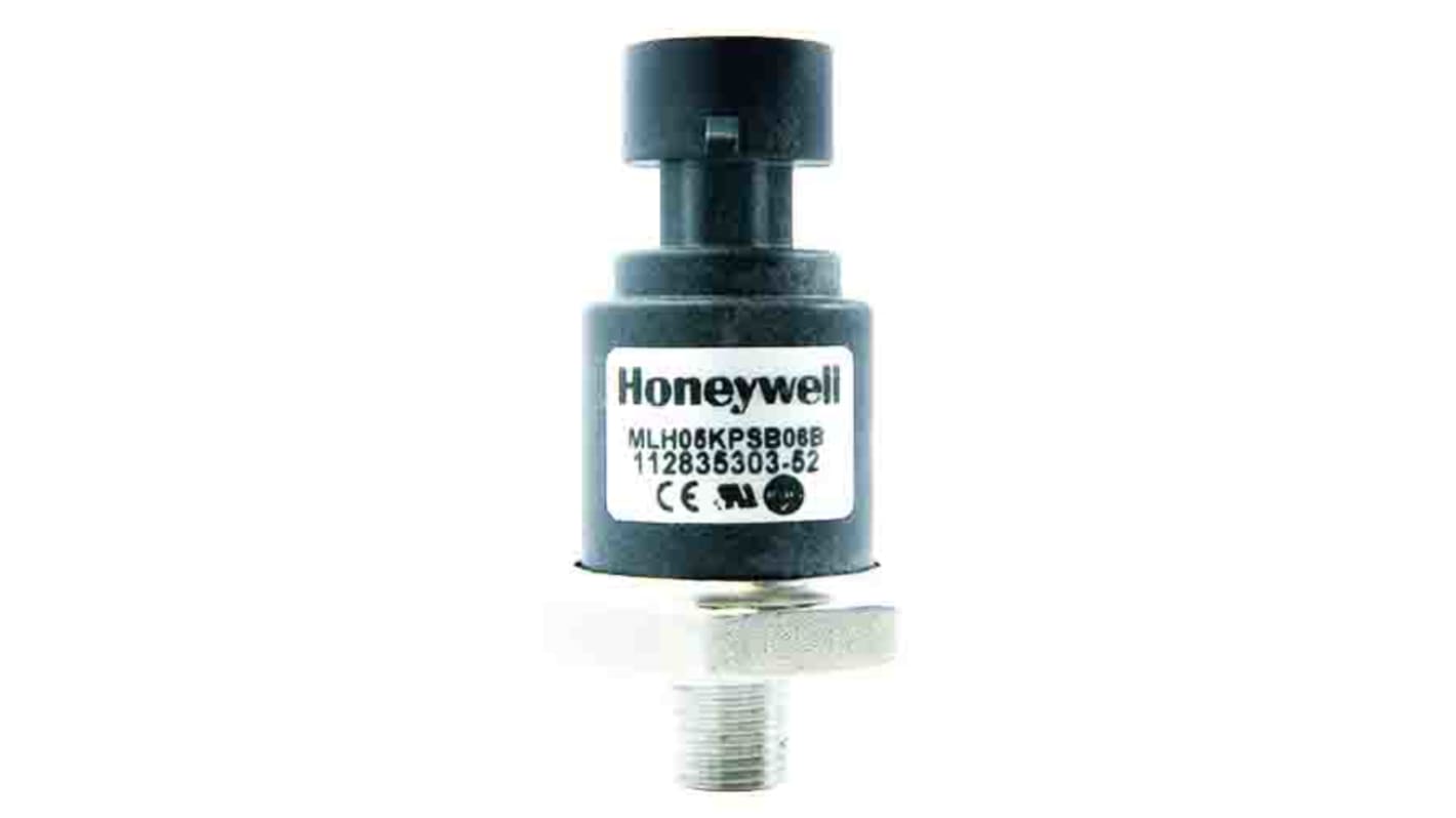 Capteur de pression Honeywell MLH, Absolue 2000psi max, pour Gaz, Liquide, Huile, NPT 1/8