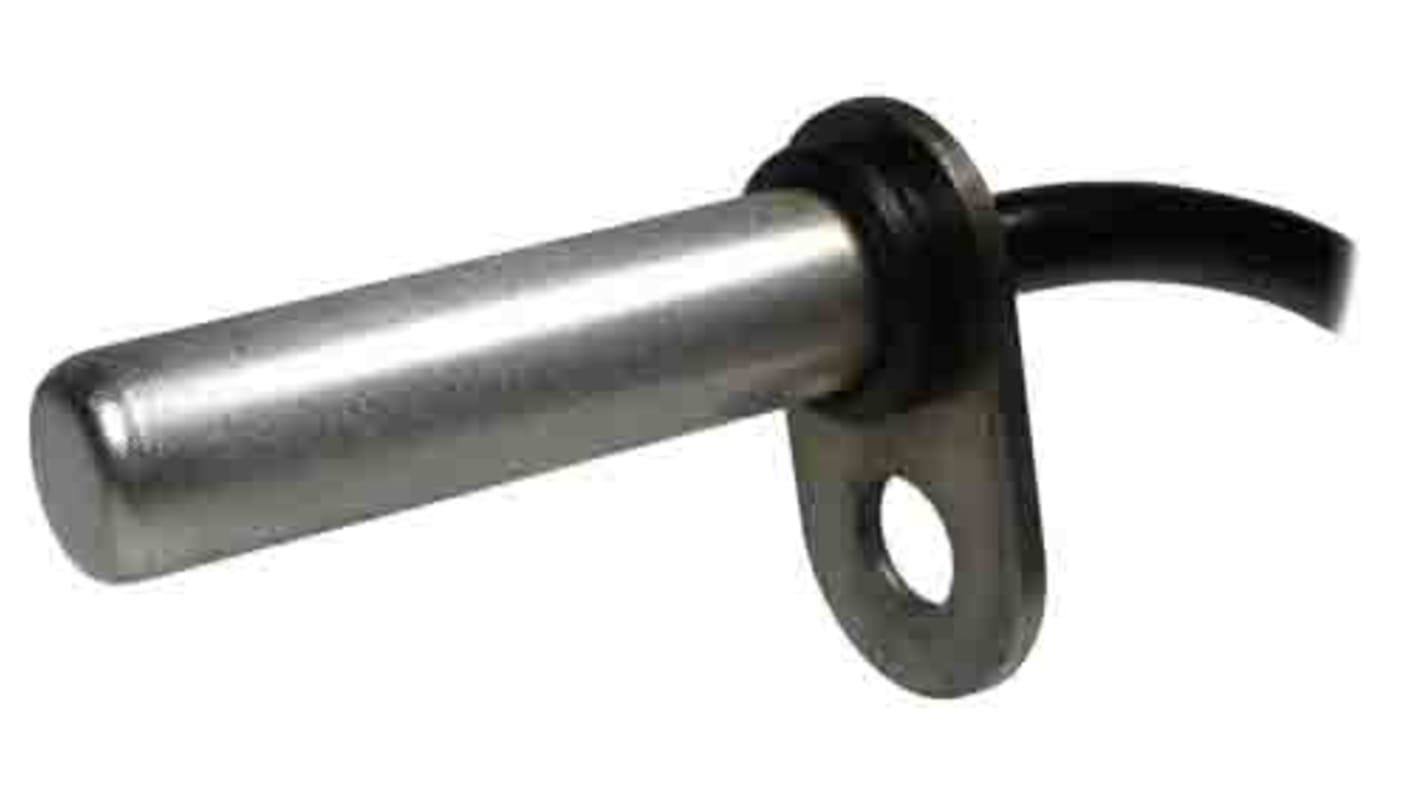 Honeywell Flange Mount Hall Effect Sensor, Digital Current Sinking (open collector) Output, 4 → 24 V, Barrel Body