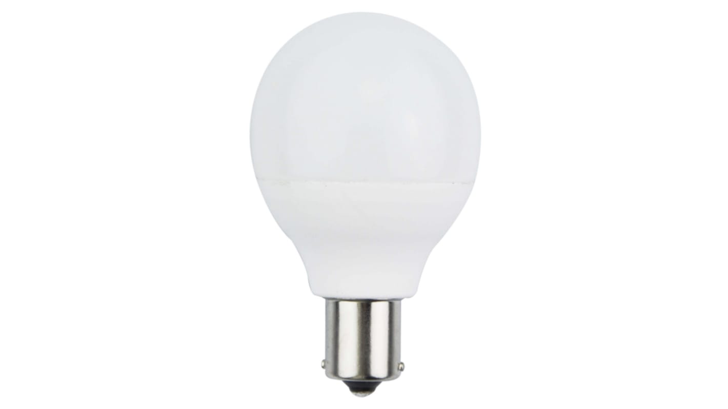 Orbitec G45 LOW VOLTAGE BA15s LED GLS Bulb 4 W(33W), 3000K, Warm White, Round shape