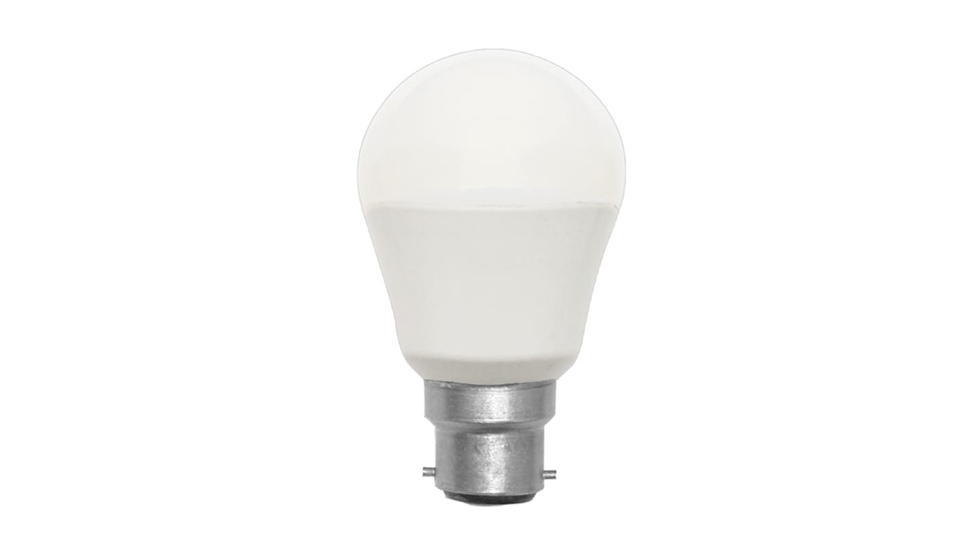 Orbitec LED LAMPS - ROUND G45 LOW VOLTAGE, Opal-LED, LED-Lampe, Rund, , 4 W / 130 V ac, 370 lm, B22 Sockel, 3000K