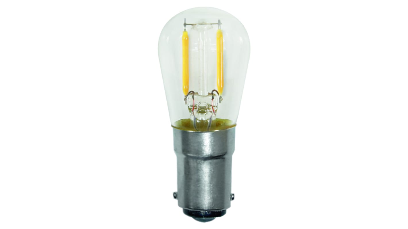 Orbitec LED LAMPS - tubes and pear forms BA15d LED Pygmy Bulb 2.6 W(25W), 2700K, Warm White, Pygmy shape