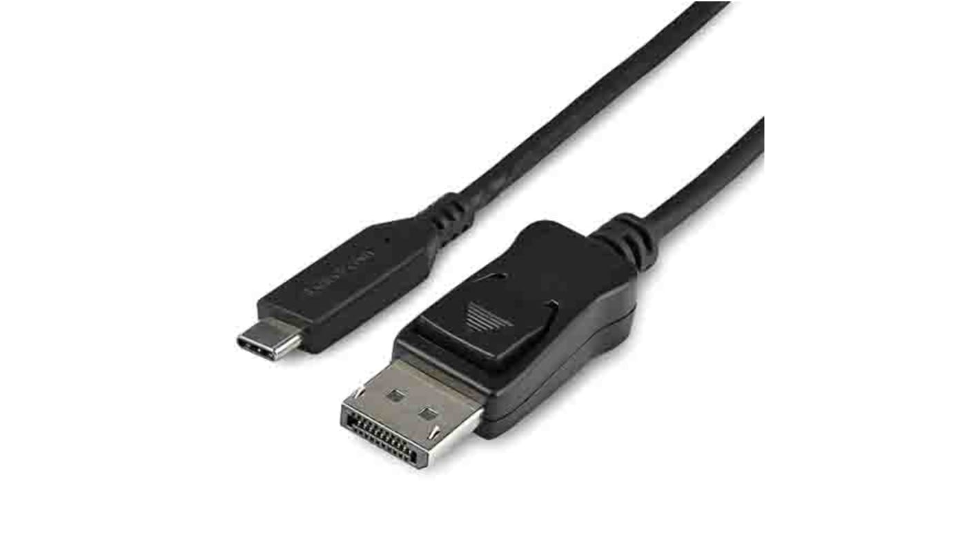 StarTech.com USB C to DisplayPort Adapter Cable, USB C, 1 Supported Display(s) - 8K @ 60Hz