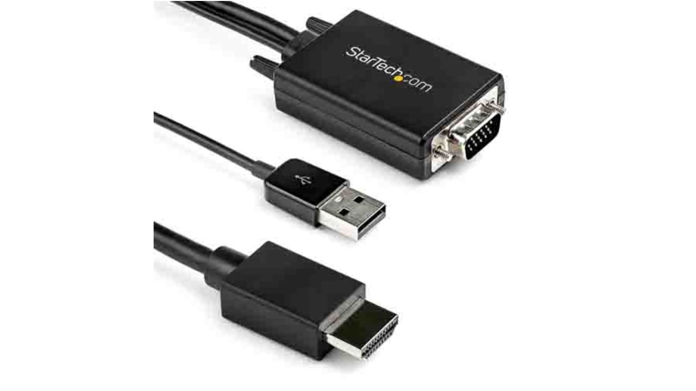 Convertitore video HDMI 2 x VGA StarTech.com, cavo da 2m