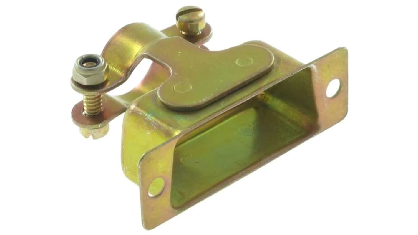 Amphenol India M85049 Series Steel D Sub Backshell, 15 Way, Strain Relief
