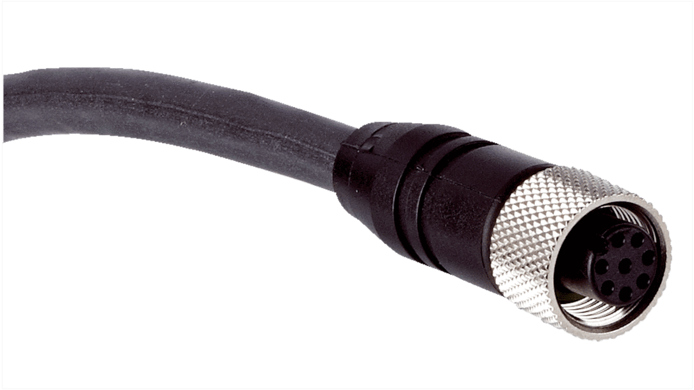 Sick 8 way M12 to Unterminated Sensor Actuator Cable, 2m