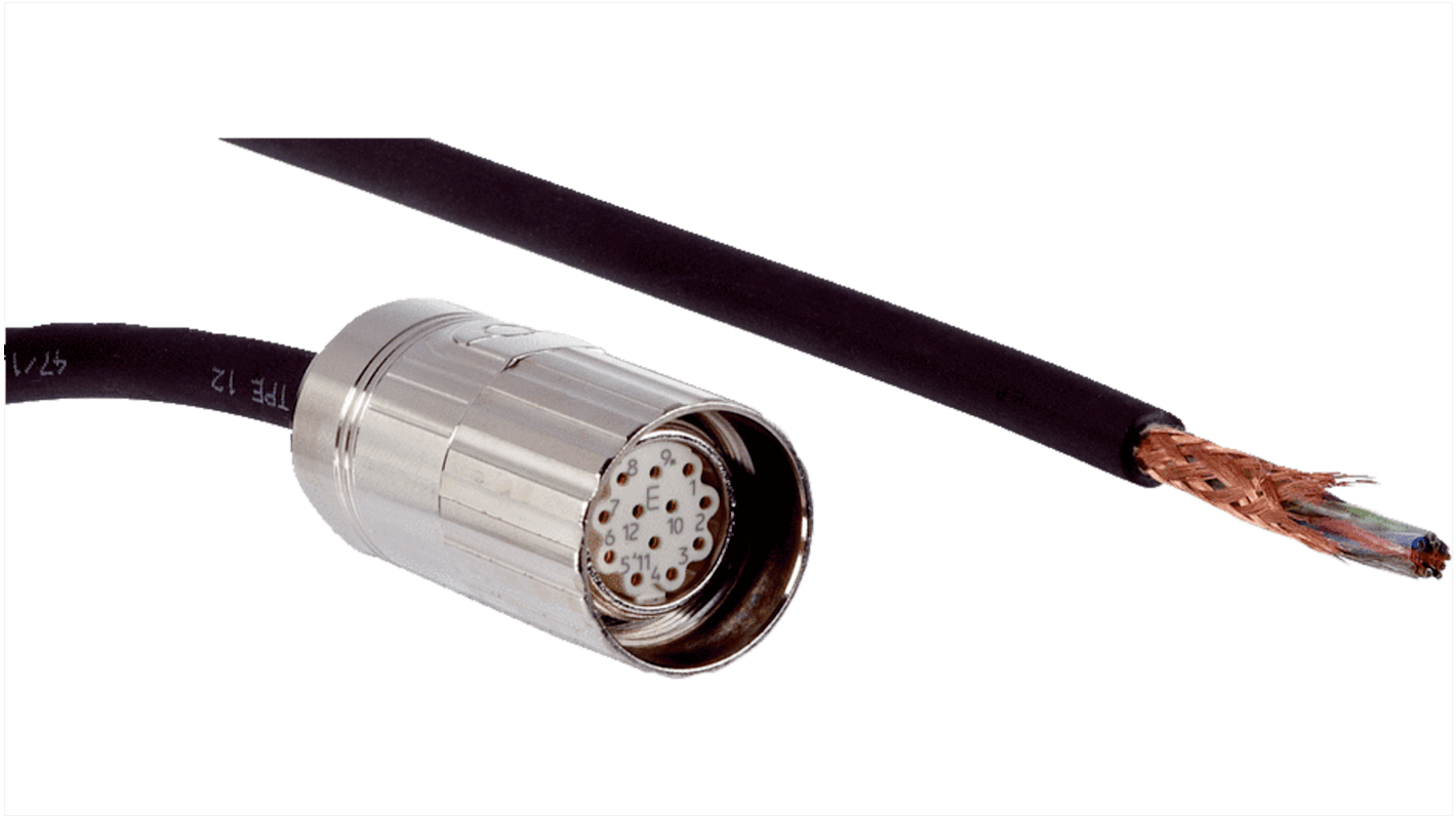 Cavo sensore/attuatore SICK 12 cond. M23 / Senza terminazione, Ø 7.8mm, L. 10m