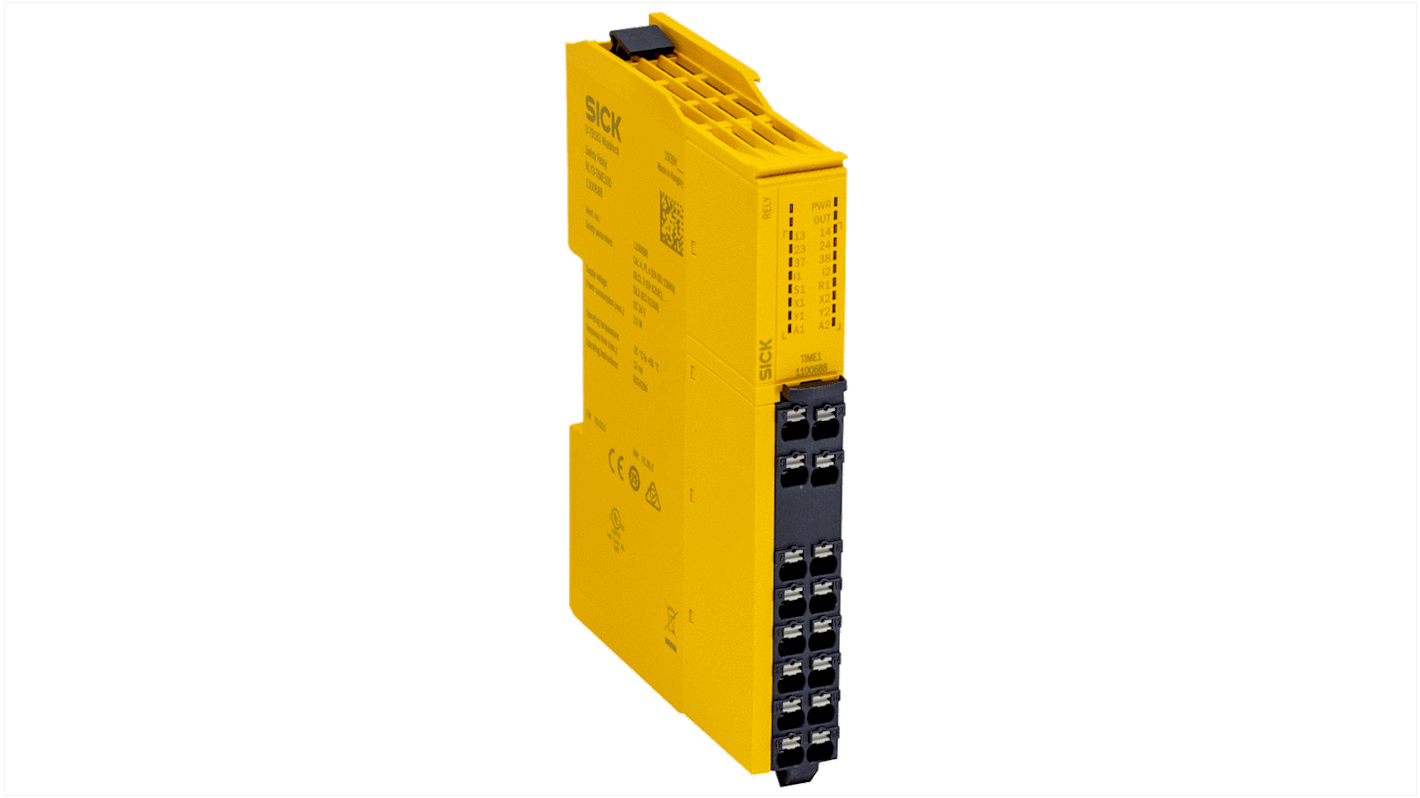 Sick Dual-Channel Safety Switch Safety Relay, 16.8 → 30V, 2 Safety Contacts