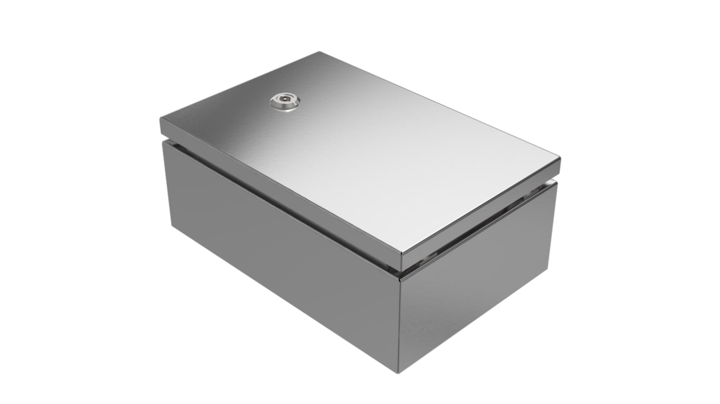 RS PRO 304 Stainless Steel Wall Box, 200 mm x 300 mm