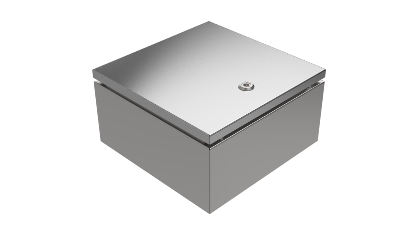 RS PRO 304 Stainless Steel Wall Box, IP66, 300 mm x 300 mm
