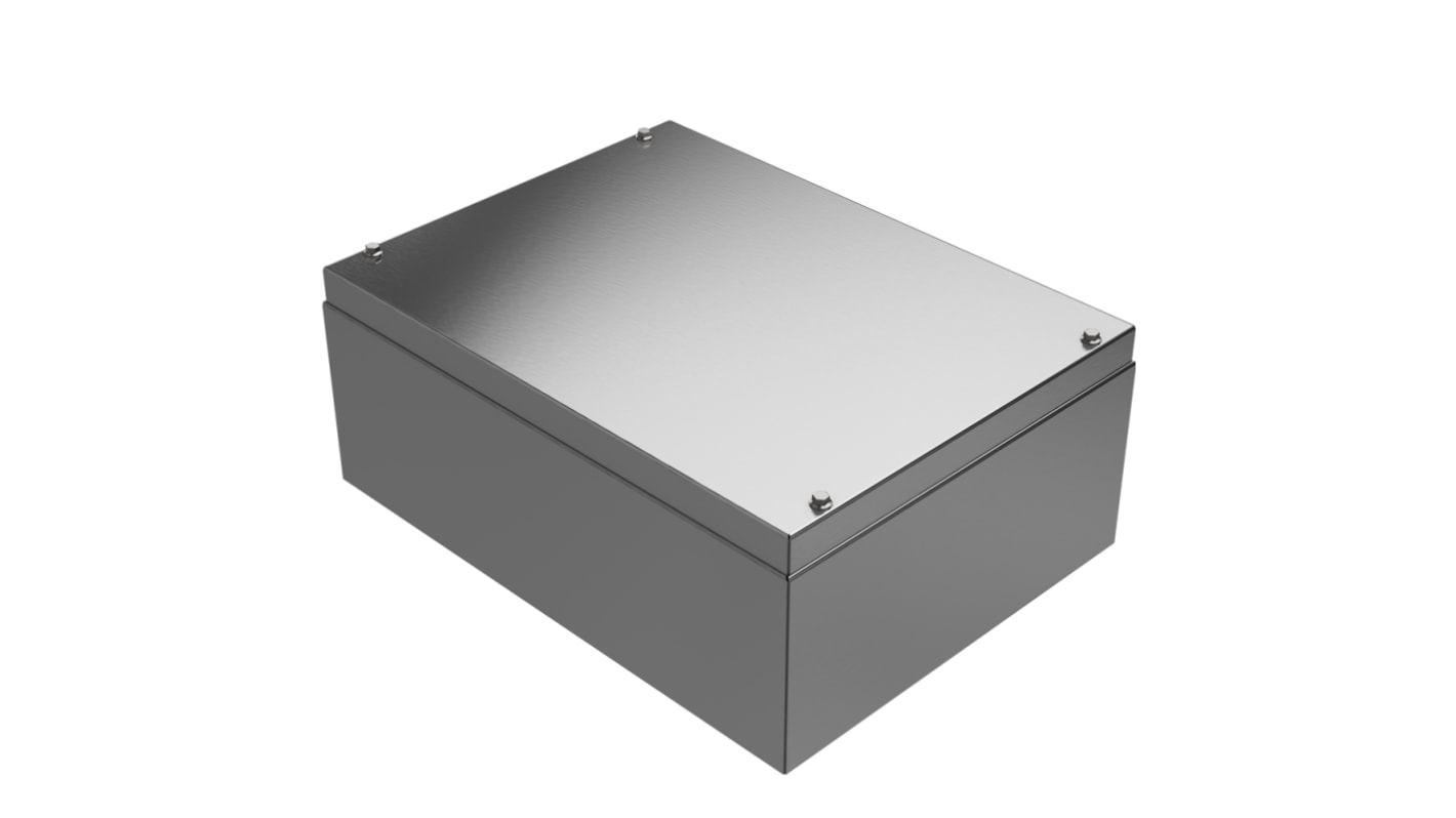 RS PRO 304不锈钢屏蔽通用外壳, IP66, IP69, 钢, 400 x 300 x 160mm