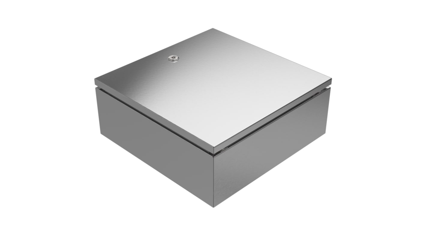 RS PRO 304 Stainless Steel Wall Box, IP66, 400 mm x 400 mm