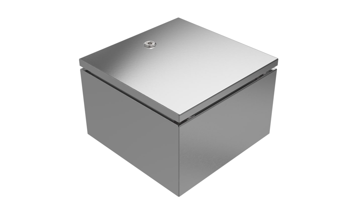 RS PRO 304 Stainless Steel Wall Box, IP66, 300 mm x 300 mm