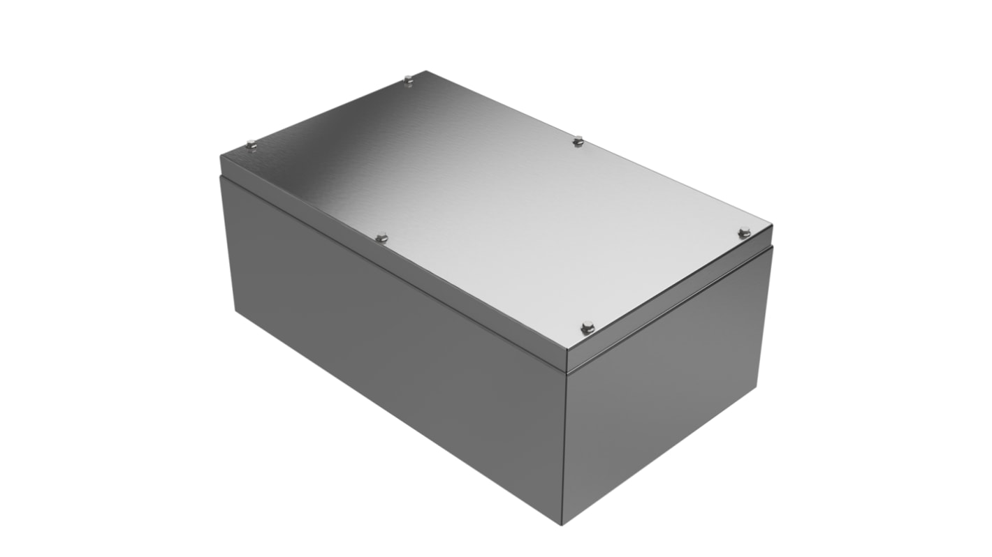 RS PRO 304不锈钢屏蔽通用外壳, IP66, IP69, 钢, 500 x 300 x 200mm