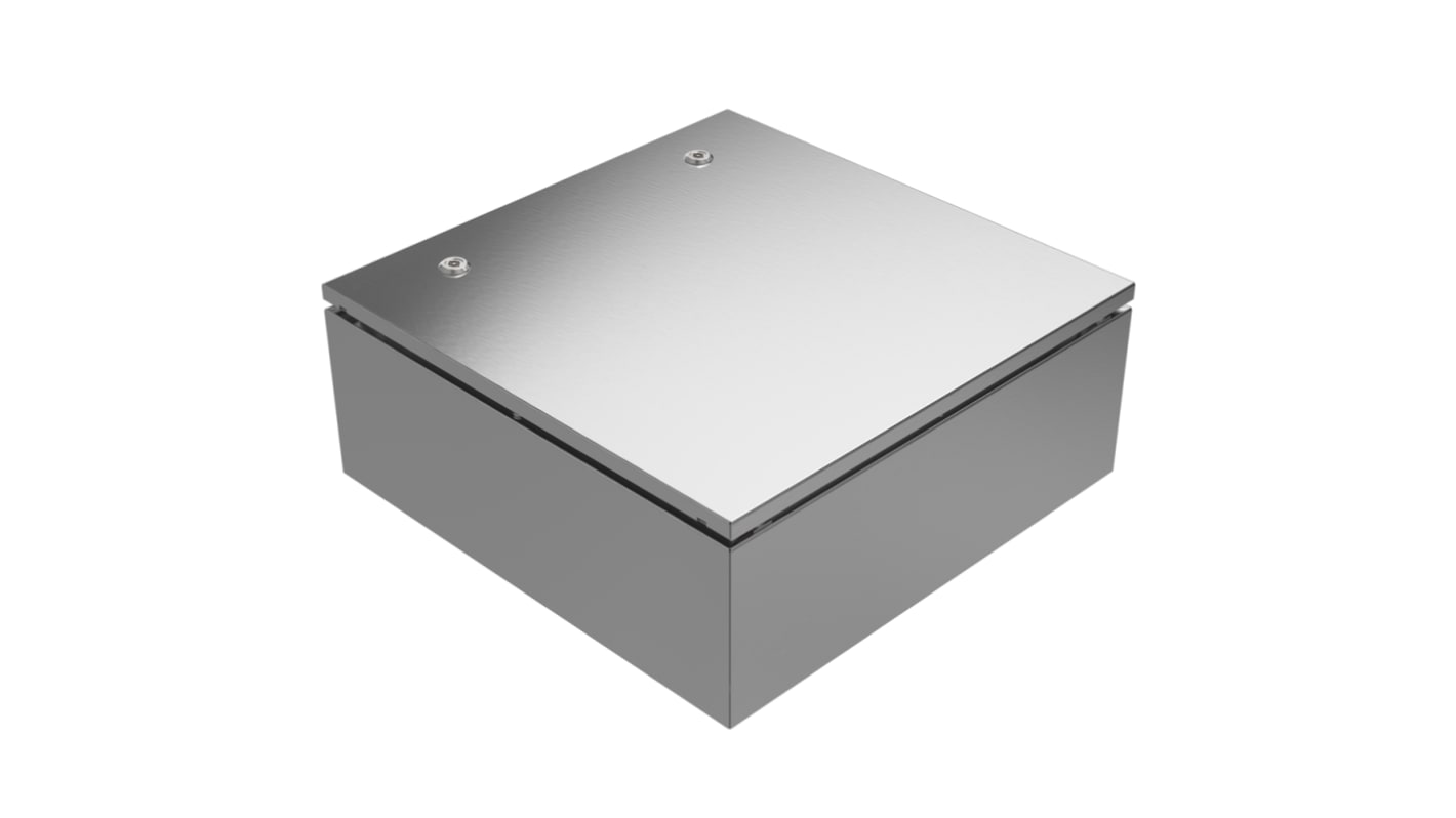 RS PRO 304 Stainless Steel Wall Box, IP66, 500 mm x 500 mm