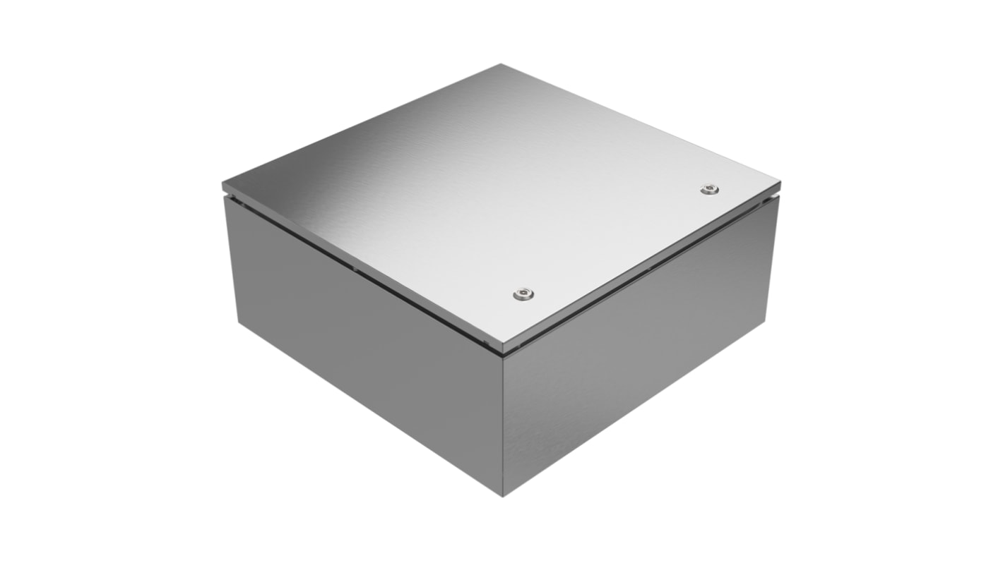 RS PRO 304 Stainless Steel Wall Box, IP66, IP69, 600 mm x 600 mm