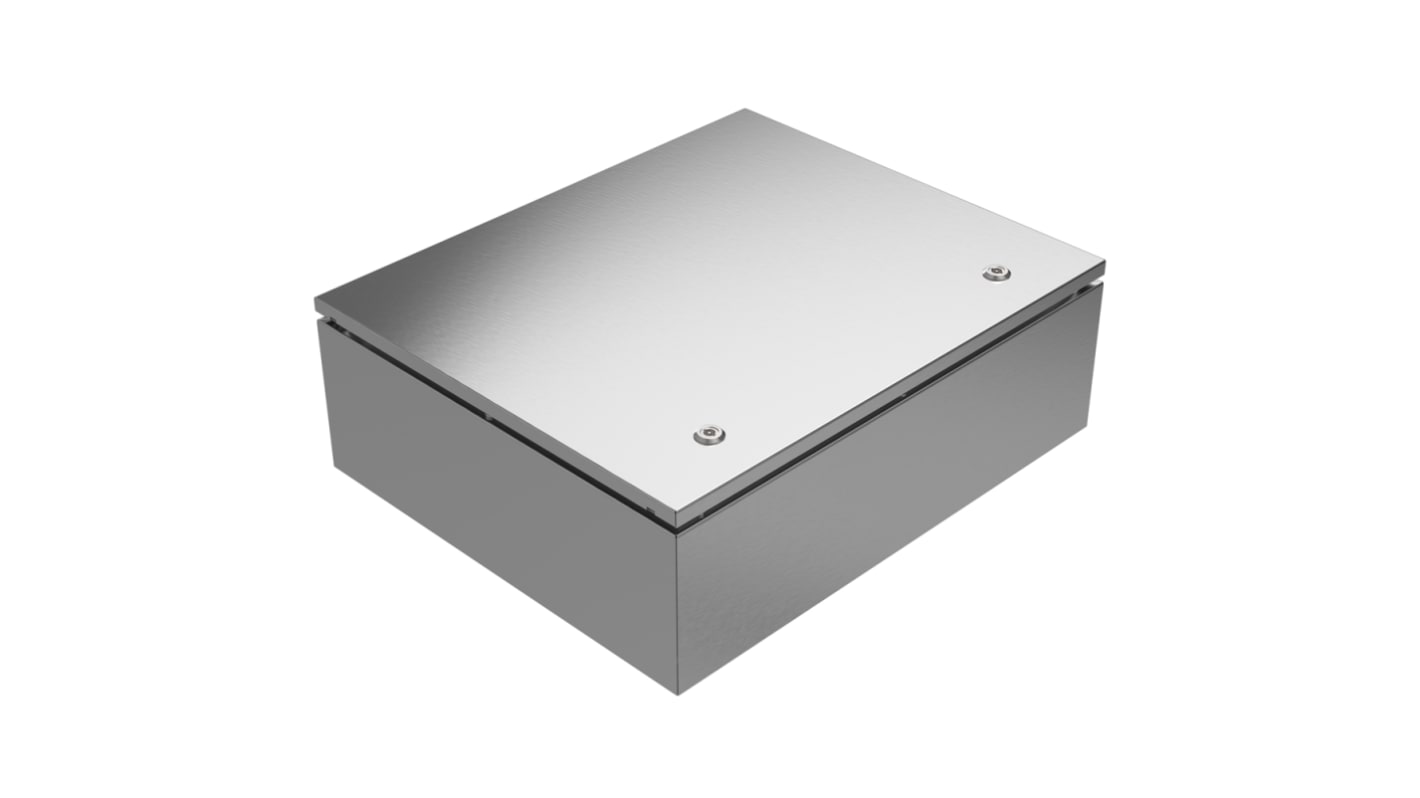 Contenitore a parete RS PRO in Acciaio inox, col. Acciaio, IP66