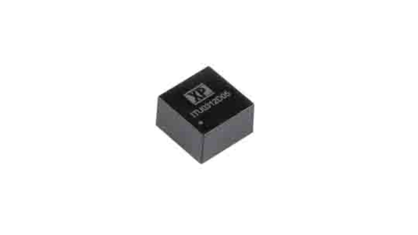 XP Power ITU03 DC-DC Converter, 5V dc/ 600mA Output, 4.5 → 18 V dc Input, 3W, Through Hole, +80°C Max Temp -40°C