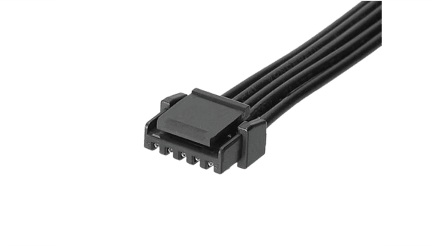 Molex 5 Way Female Micro-Lock Plus to 5 Way Female Micro-Lock Plus Wire to Board Cable, 100mm