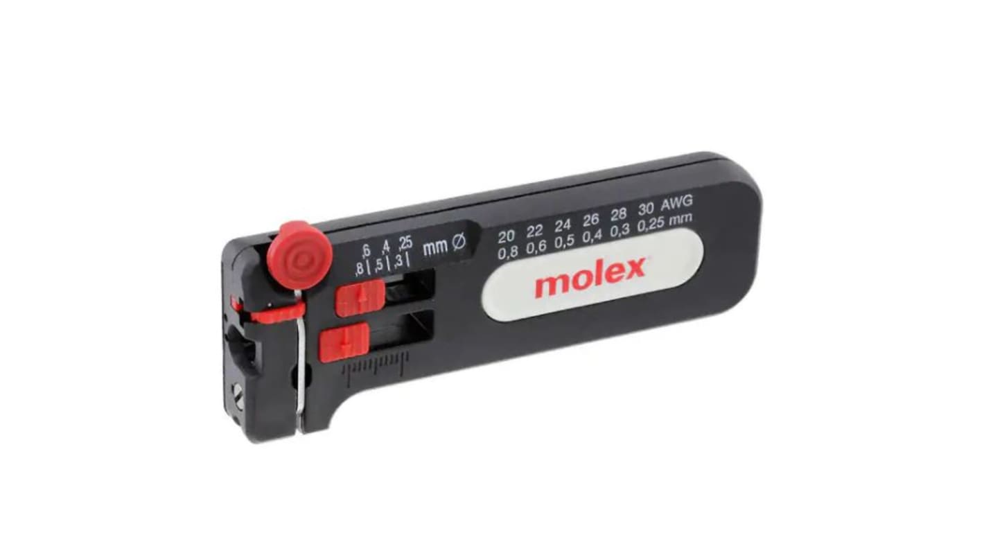 Molex 63817 Series Wire Stripper, 0.25mm Min, 0.8mm Max