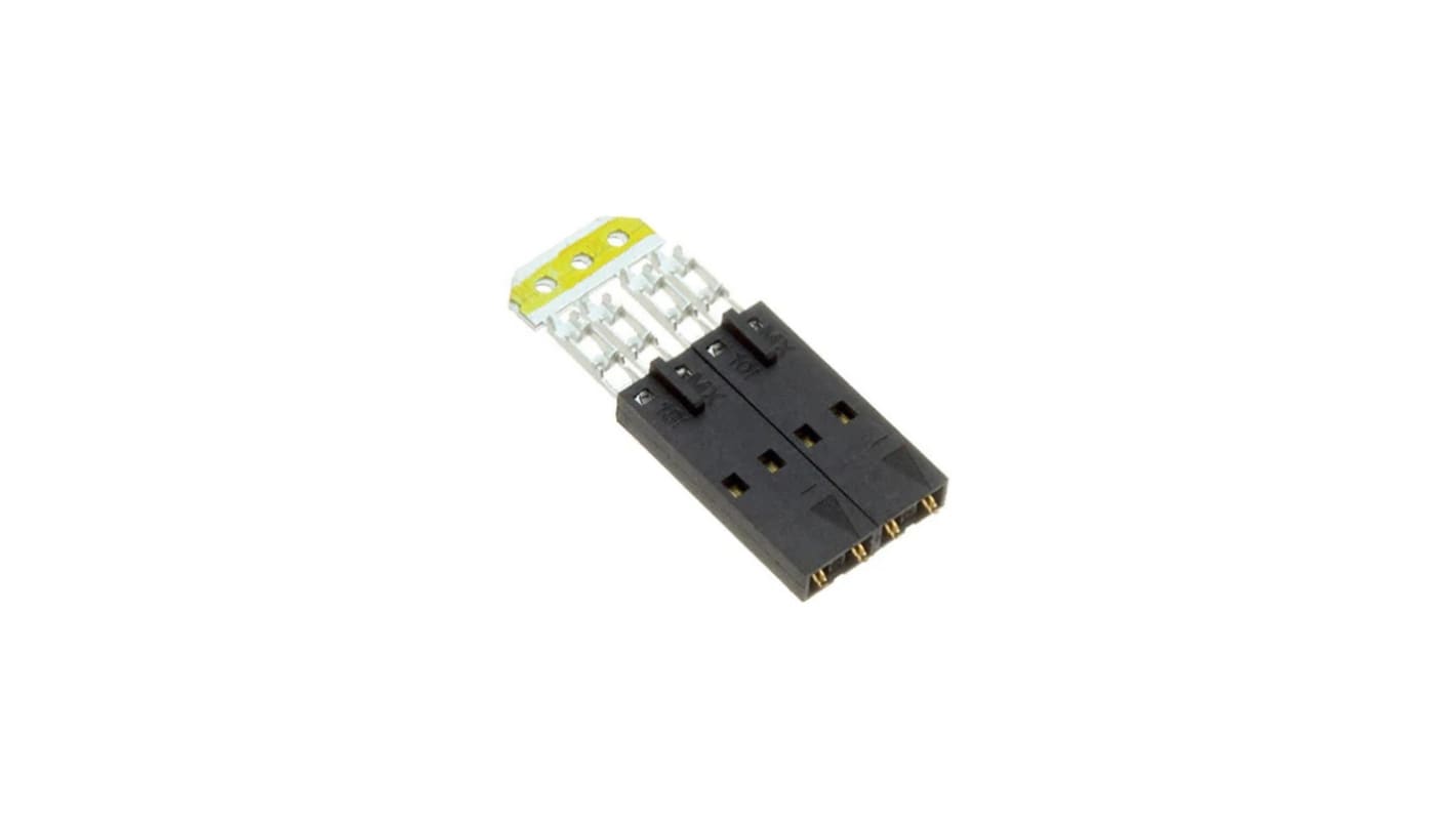 Molex, 70400 Male Crimp Connector Housing, 2.54mm Pitch, 2 Way, 1 Row