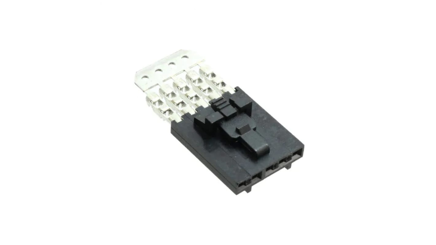 Molex, 70400 Female Crimp Connector Housing, 2.54mm Pitch, 5 Way, 1 Row