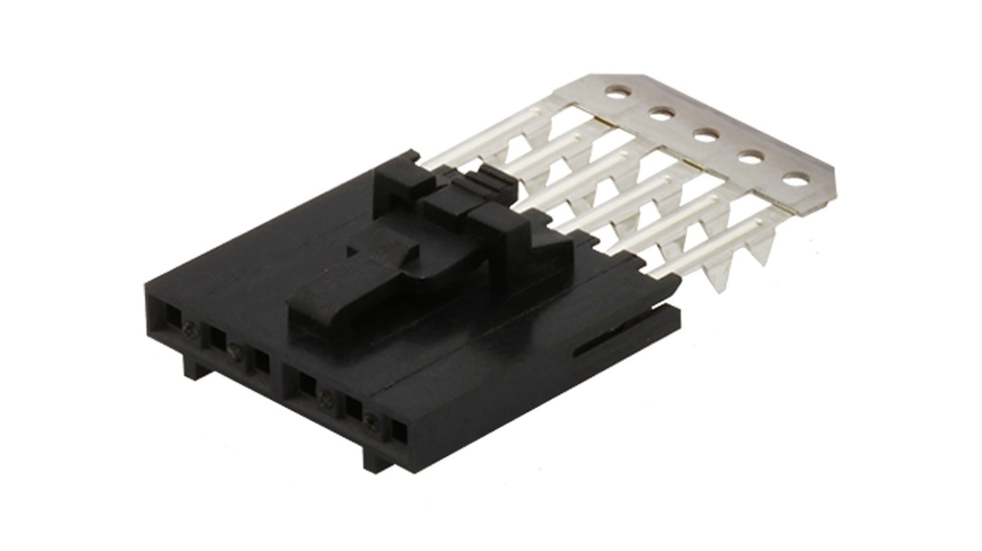 Molex FPC连接器, 母座, 3p, 2.54mm间距, PCB安装, 垂直, 70430系列