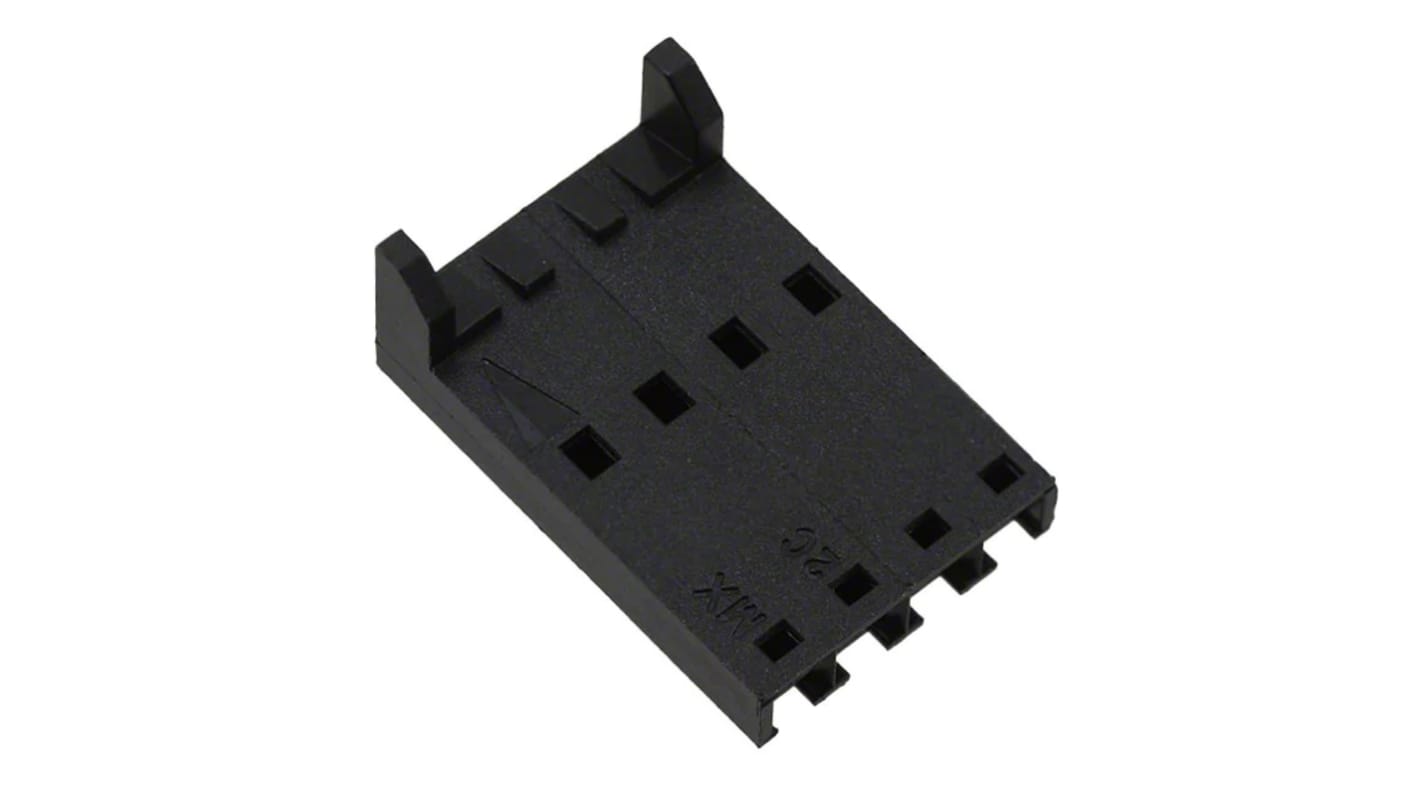 Molex, 70066 Female Crimp Connector Housing, 2.54mm Pitch, 4 Way, 1 Row