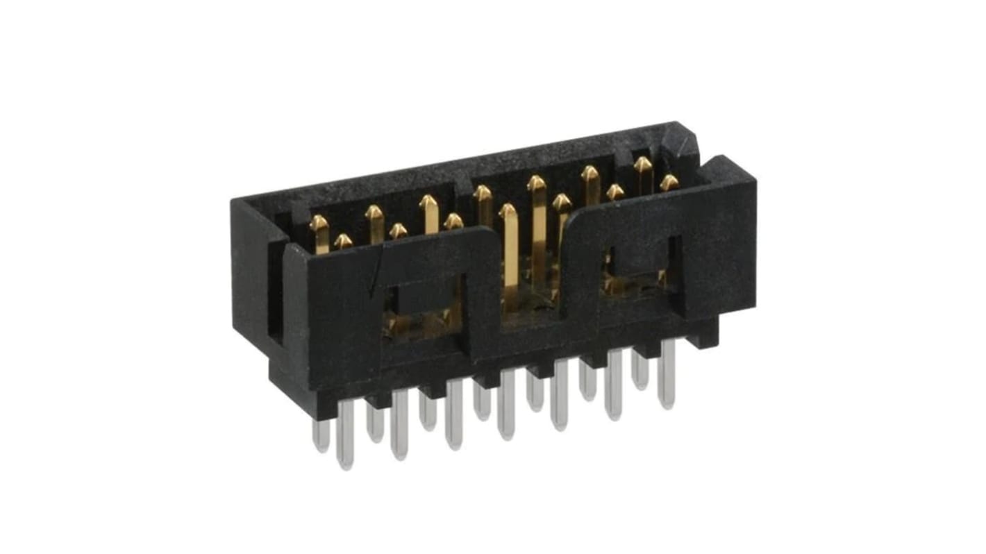 Molex ライトアングル 基板接続用ピンヘッダ 34極 2.54mm 2列