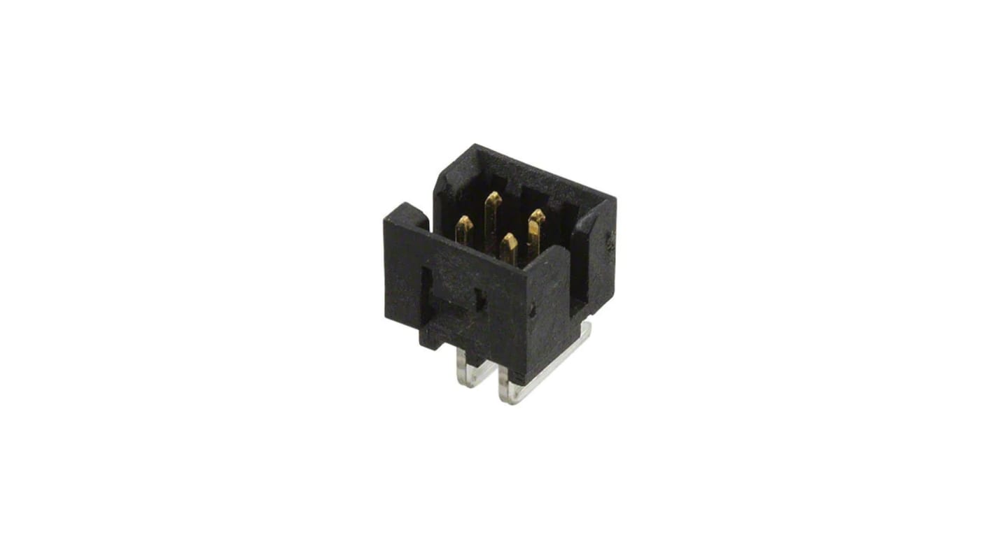 Molex ライトアングル 基板接続用ピンヘッダ 4極 2.0mm 2列