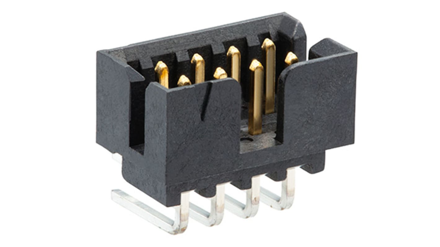 Molex ライトアングル 基板接続用ピンヘッダ 6極 2.0mm 2列