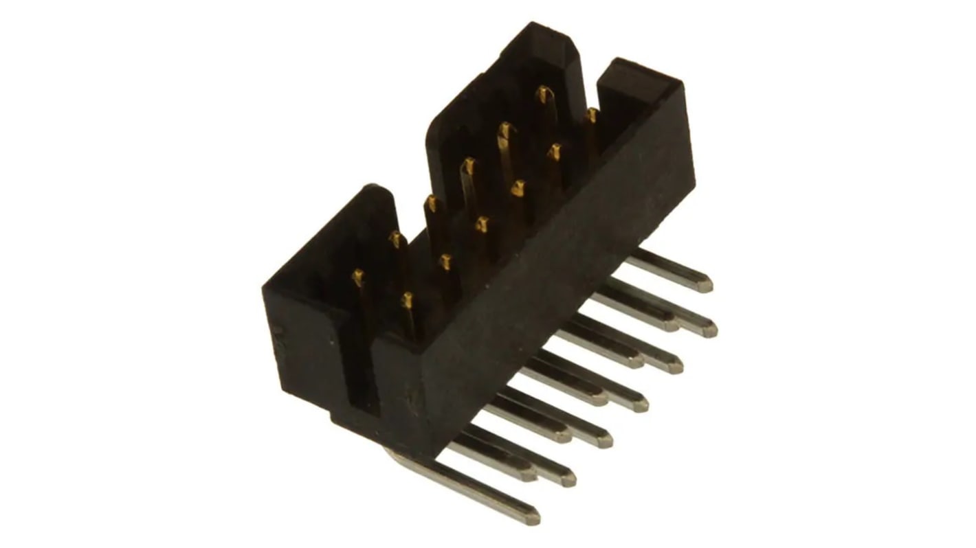 Embase pour CI Molex, Milli-Grid, 12 pôles , 2.0mm, 2 rangées , Angle droit