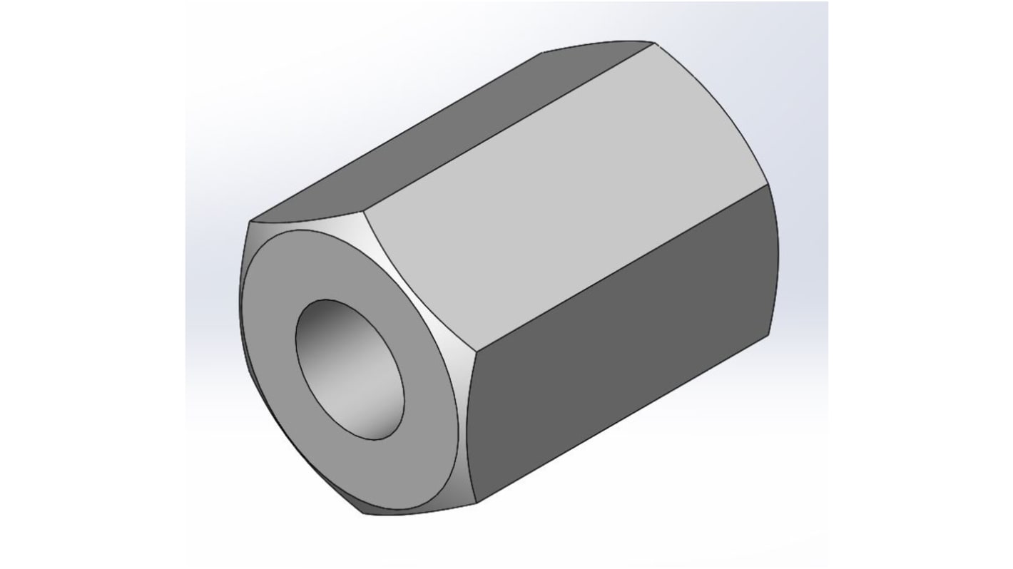 FCT from Molex, F1066 Series Standoff Nut For Use With D-Sub Connector