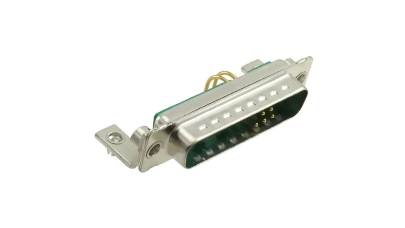 FCT from Molex 173107 9 Way Right Angle Through Hole D-sub Connector Plug