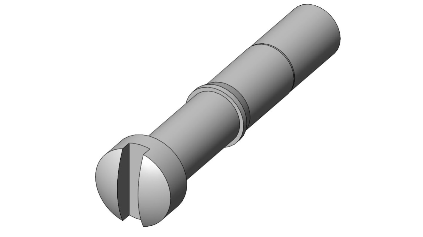 FCT from Molex, F-SGV1 Series Board Lock Screw For Use With D-Sub Connector