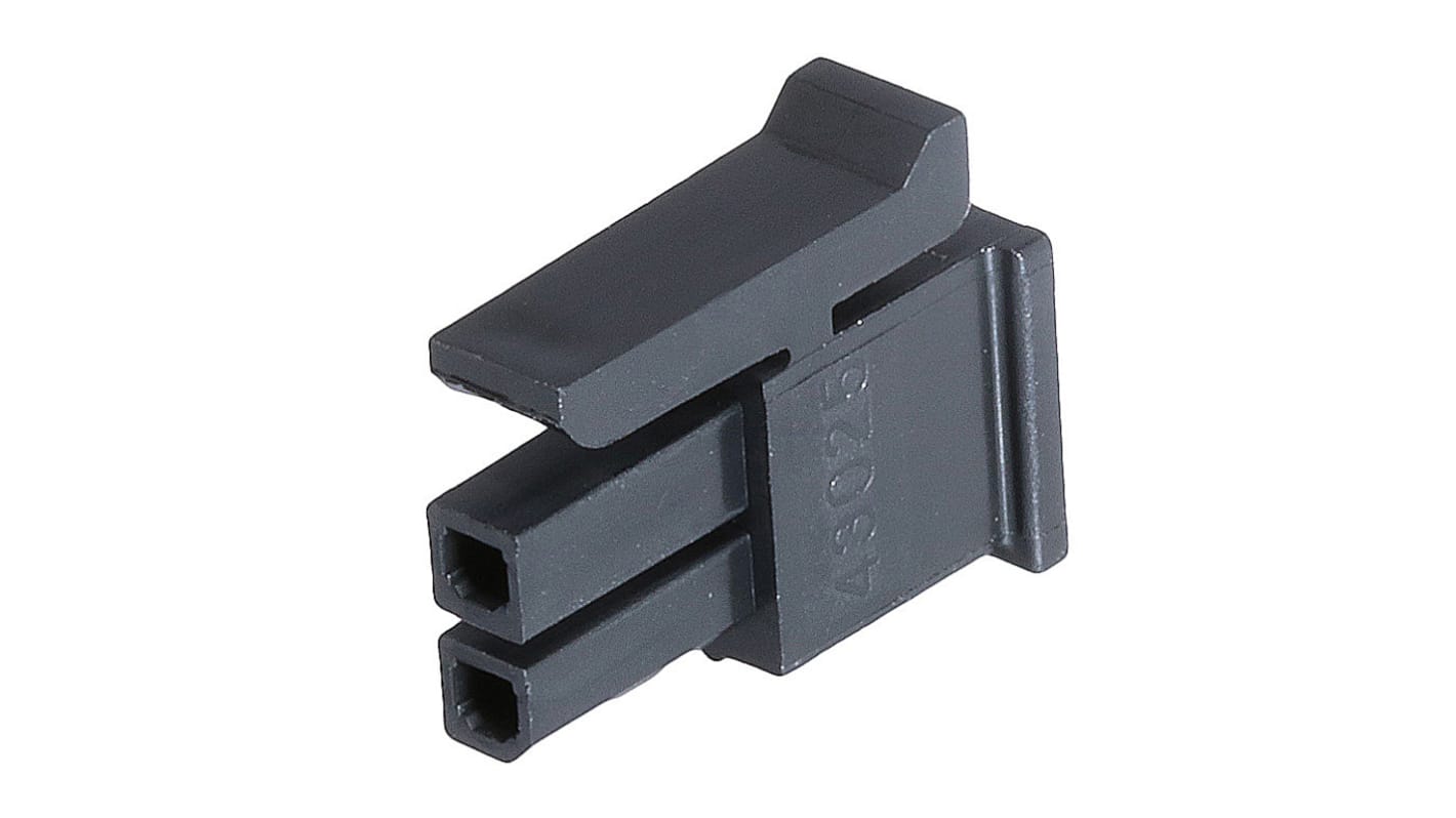 Molex, 43025 Female Crimp Connector Housing, 3mm Pitch, 2 Way, 2 Row