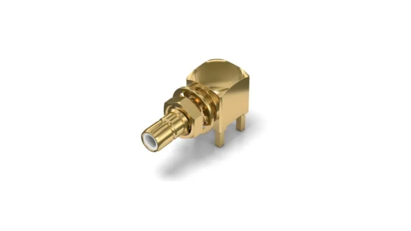 Molex 73404 Series, Jack Through Hole SMB Connector, 50Ω, Through Hole Termination, Straight Body