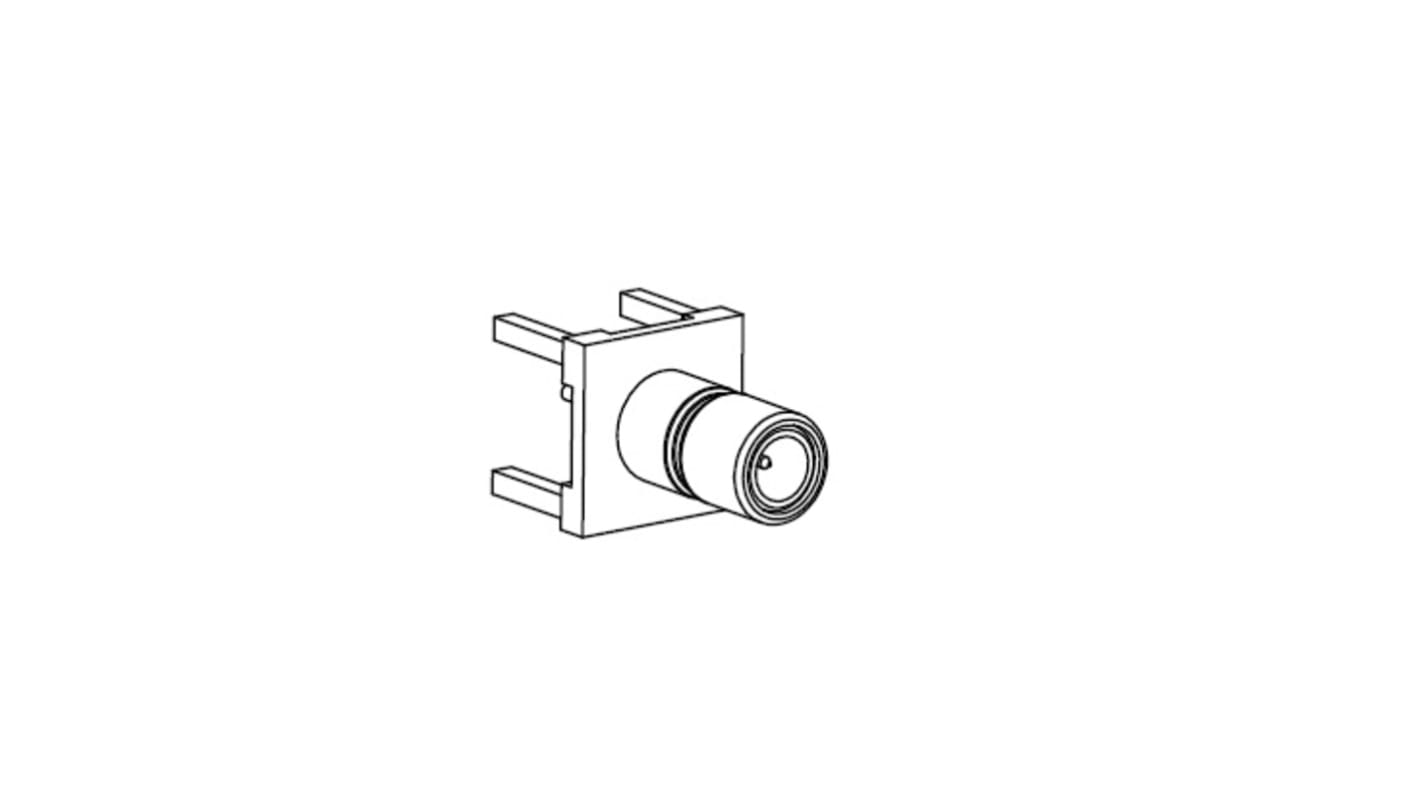 Connecteur SMB Molex Femelle Droit, raccordement Traversant 75Ω Montage sur CI