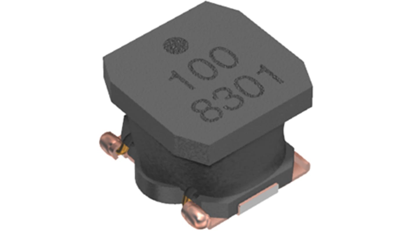 TDK, VLS-EX-H, 6045 Shielded Wire-wound SMD Inductor with a Ferrite Core Core, 100 μH ±20% Shielded 1.1A Idc